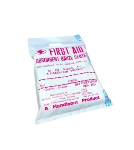 Absorbent Gauze Cloth - 100% Cotton 200 gm White, Sterile, Breathable, Flexible, Eco Friendly