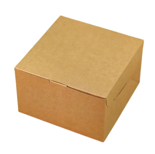 Brown Paper Cake Packaging Box