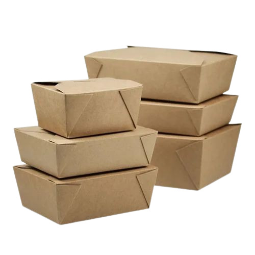Brown Paper Food Packaging Box
