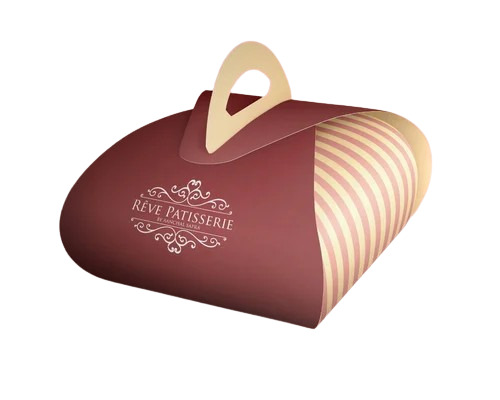 Handle Cake Box