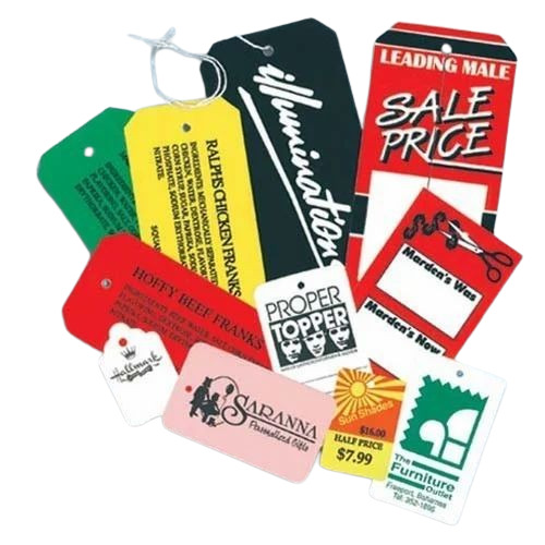 Multicolor Paper Hang Tag
