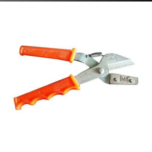 Pruning Secater - Metal Blade 1.5mm Thickness Plastic Handle | Manual Drive Polished Finish Gardening Use