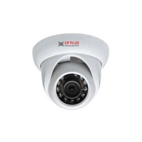 White CCTV Dome Camera
