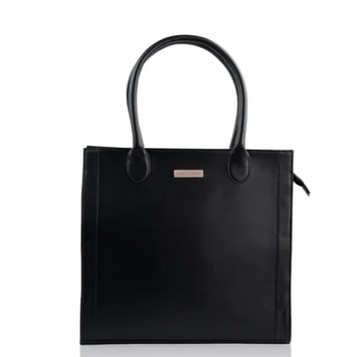 Black Ladies Leather Handbag