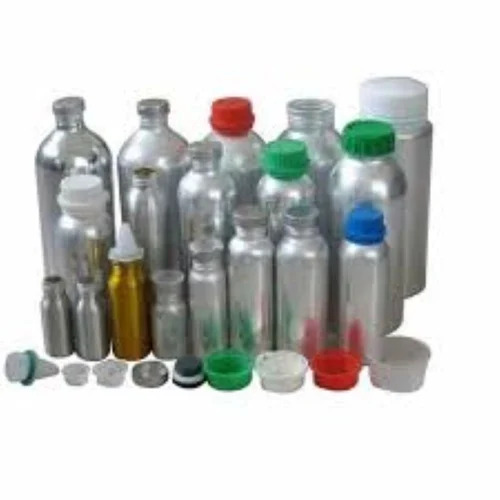 Bottles With Aluminum Caps - Material: Aluminium