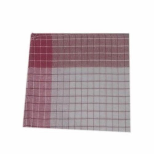 Check Print Cotton Cleaning Cloth
