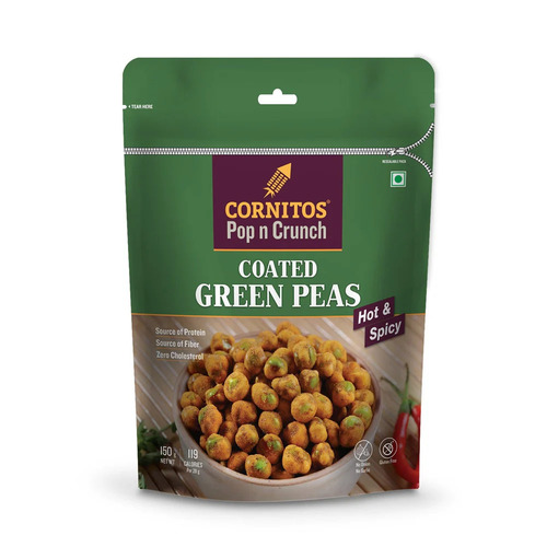 High Protein Coated Green Peas Snacks