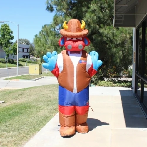 Inflatable Mascots - Multicolor Lightweight, Good Condition, New | Outdoor Style, Suitable For Children