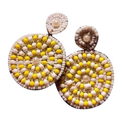 Pearl Round Earrings