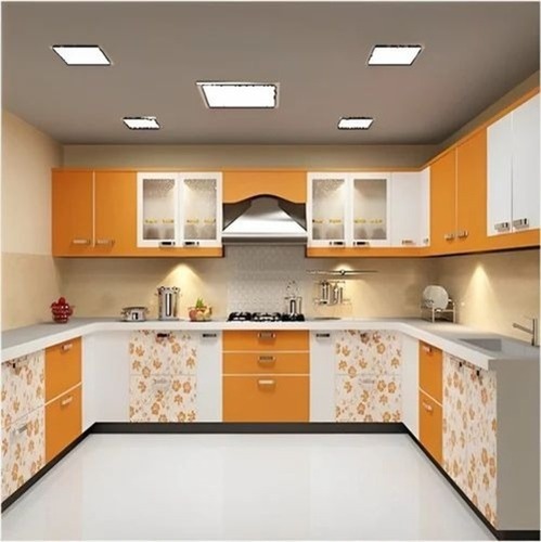 U Shaped Modular Kitchen