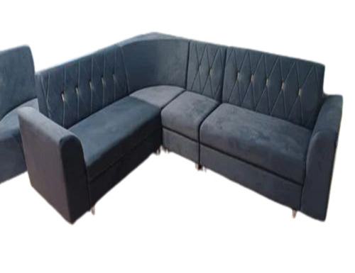 Wooden L Shape Sofa Set