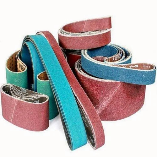 Industrial Sanding Belts - Color: Brown
