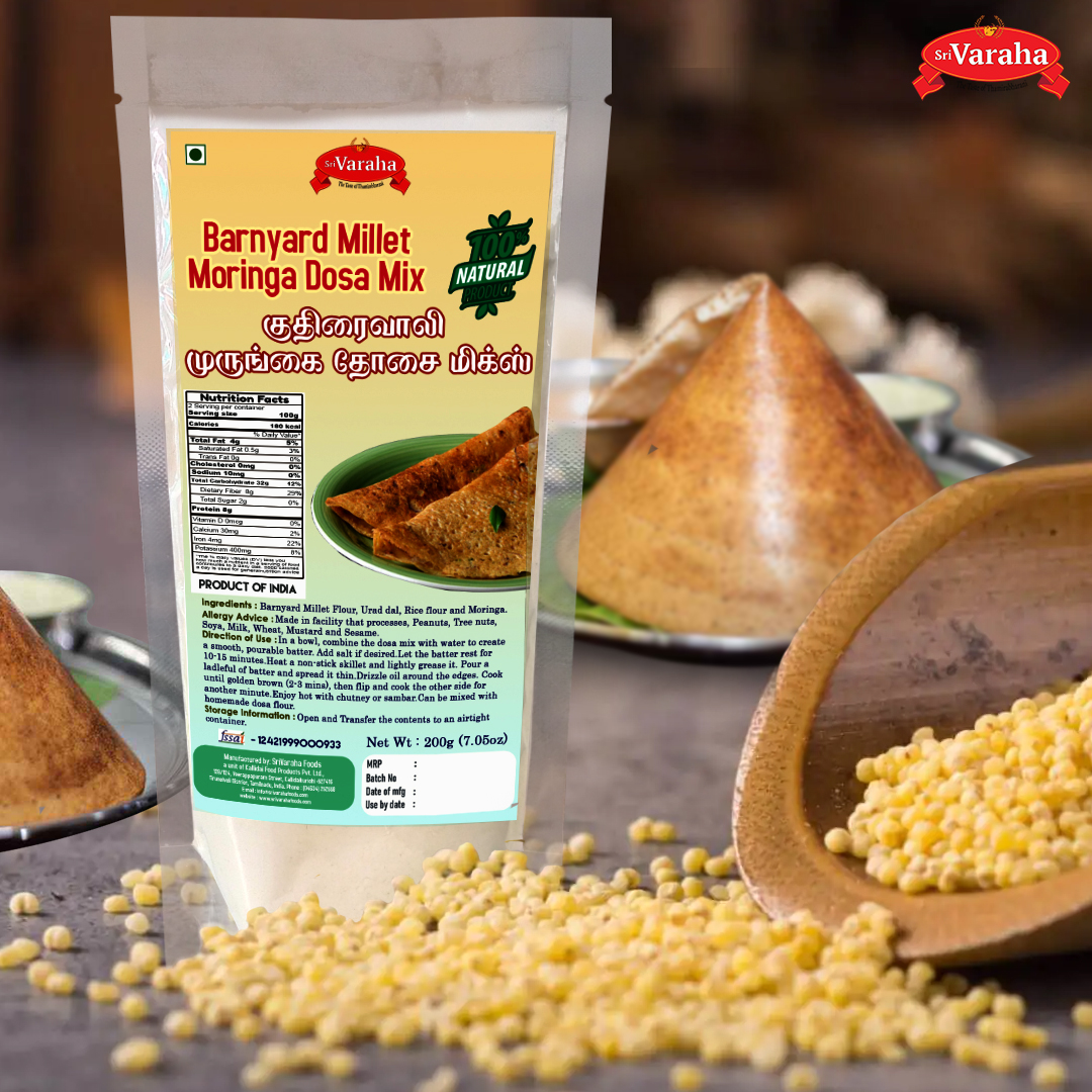 Kuthiraivali ( Baranyard ) millet dosa mix