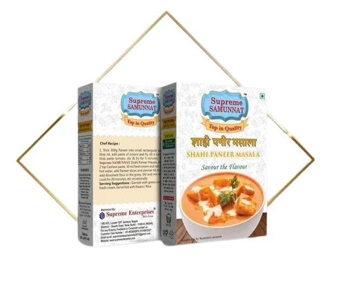 Paneer Masala Packaging Box