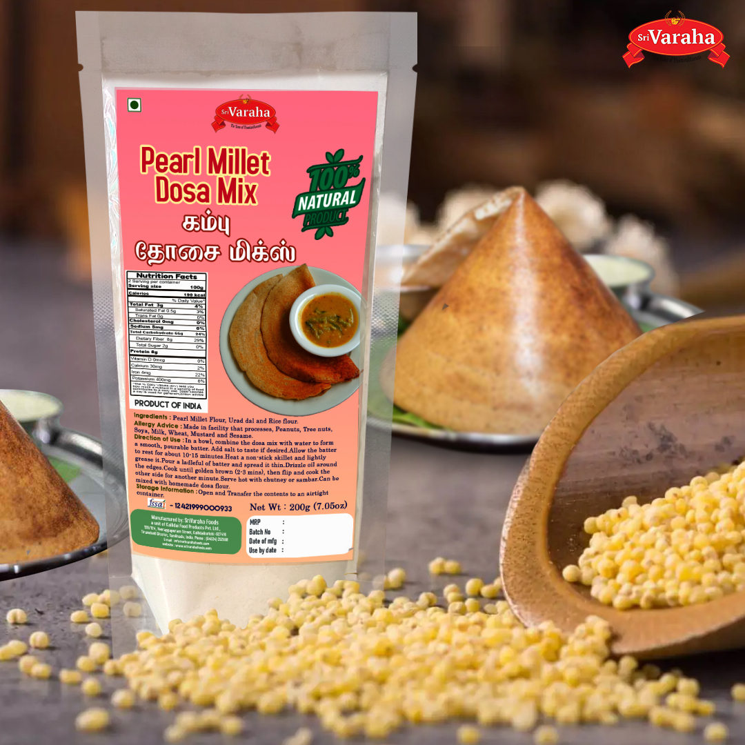 Pearl millet dosa mix