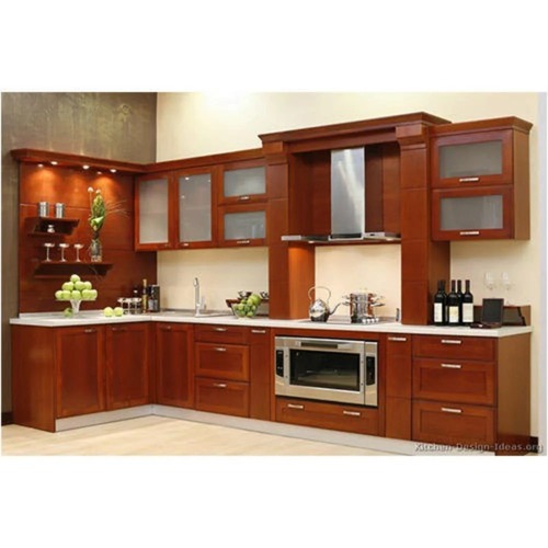 Residential Modular Kitchen - Color: Multi
