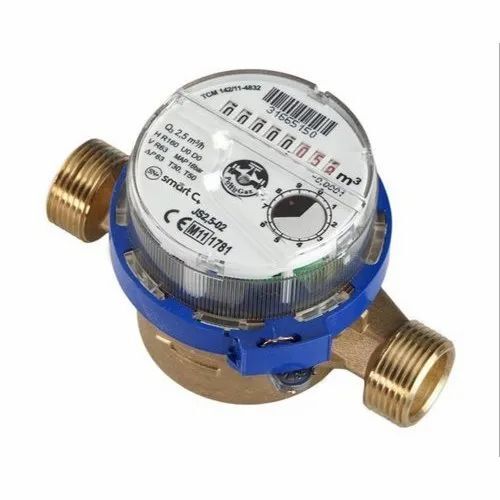 Domestic Brass Water Flow Meter