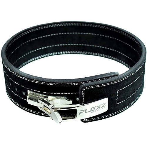Fitness Lever Weight Lifting Leather Belt