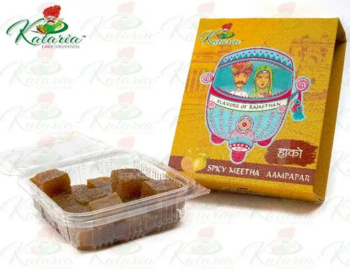 हााको (स्पाइसी मीठा आम पापड़) फल बार