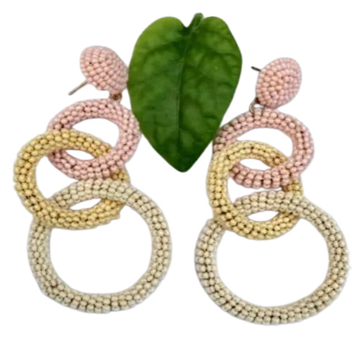 Handmade Tripple Ring Earrings