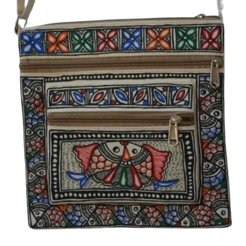 Jute Cross Shoulder Bag