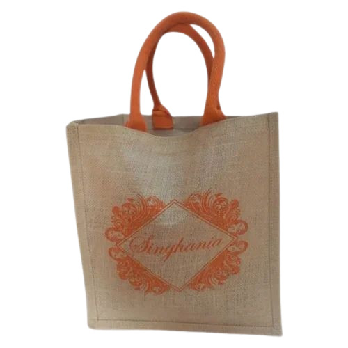 Printed Jute Shopping Bag