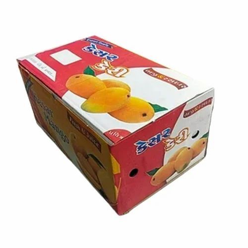 Printed Mango Packaging Box