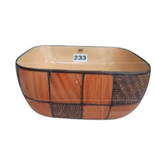 Rectangular Table Top Wash Basin
