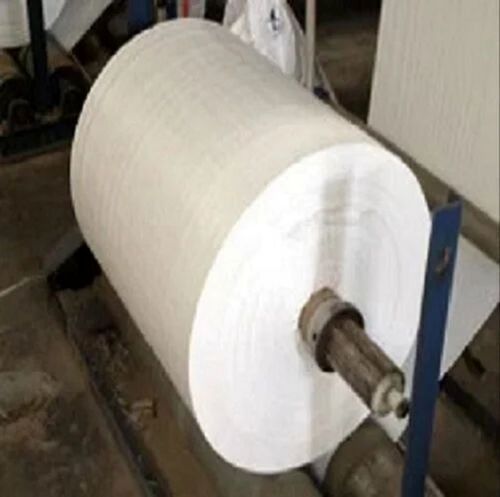 White Pp Woven Fabric Roll