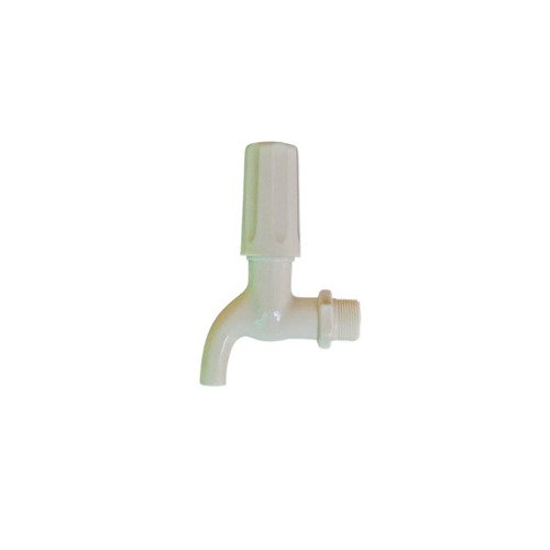 White PTMT Bib Cock