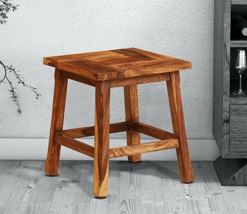 Wooden Stool - Color: .