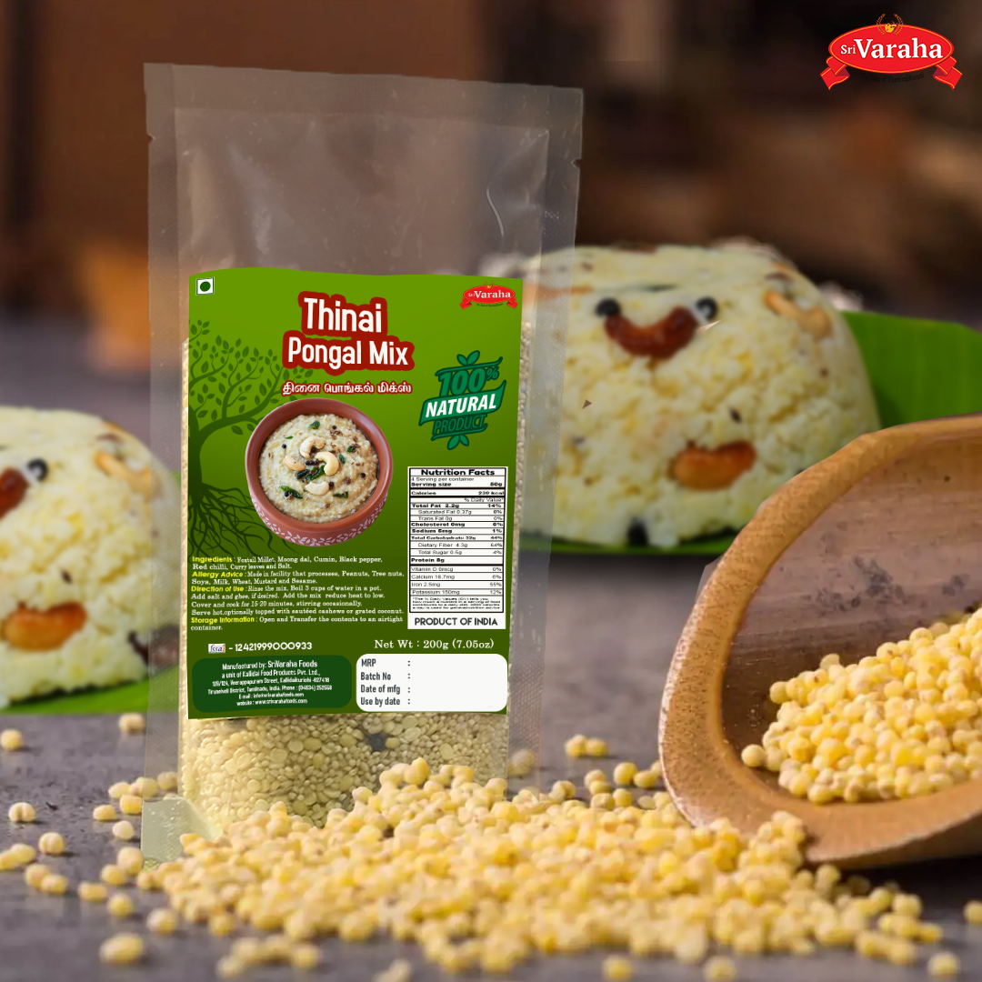 Foxtail MIllet (Thinai ) Pongal mix