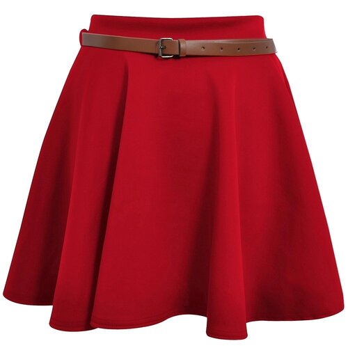 Ladies Short Skirts - Color: Brown