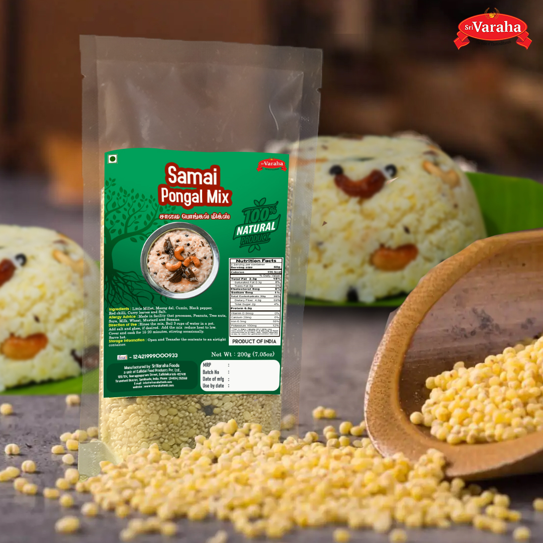 Little millet ( Samai ) Pongal mix