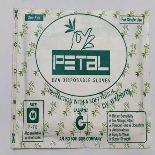 Petal Brand Eva Disposable Gloves