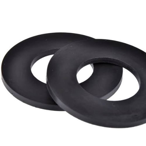 Rubber Gasket - Rubber, Black, Ring Gasket | Flexible, Corrosion Resistant, Wear Resistant, Shock Absorbing, Easy Installation