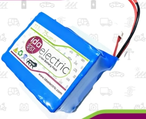 11.1v 75 W Ida Lithium Ion Battery