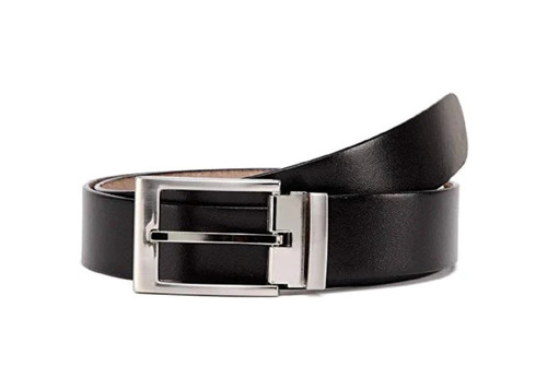 Black Leather Board Belt