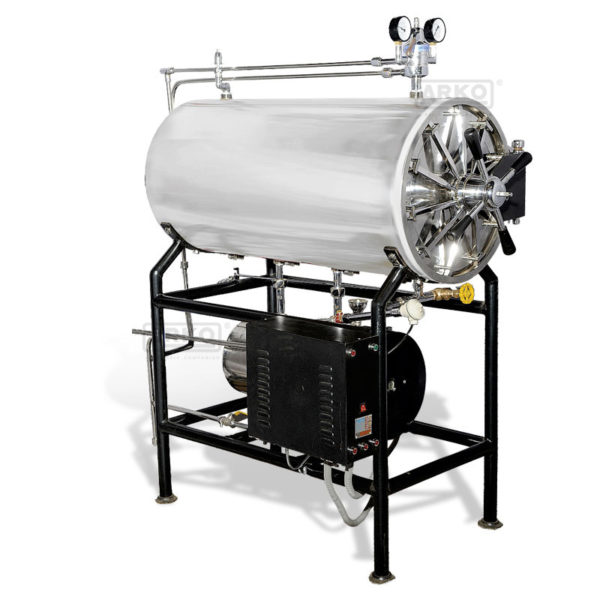Horizontal Cylindrical High Pressure Steam Sterilizer Autoclave