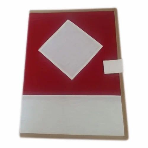 Jute Flap File Folder