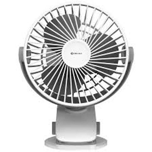 Round Table Fan - ABS Material, 3 Blades, Grey Color, 110 Volt | Energy Efficient, Compact Design, Low Noise, Oscillating, Durable Motor, Adjustable Tilt, Stable Base, Easy Maintenance
