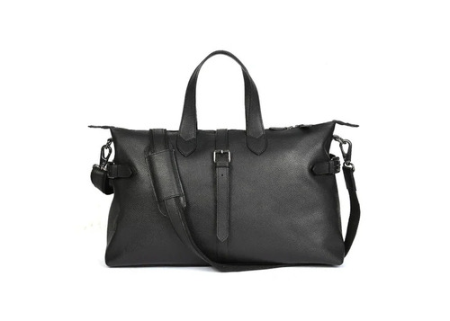 Women Black Leather Handbag