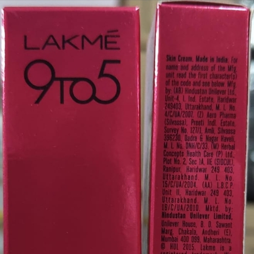 9 To 5 Lakme Cream