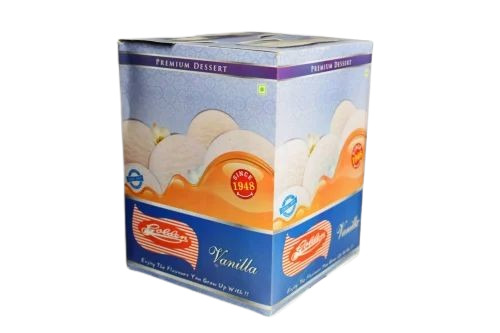 Ice Cream Packaging Box - Color: Multicolor