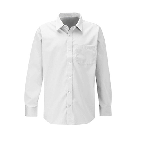 Mens White Shirt - Collar Style: Pinned