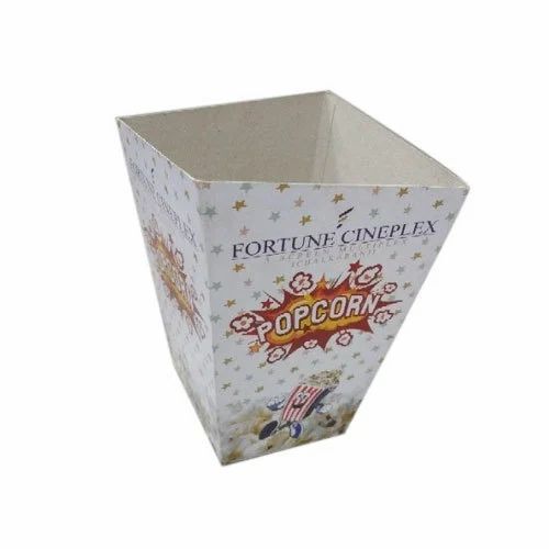 Printed Popcorn Box