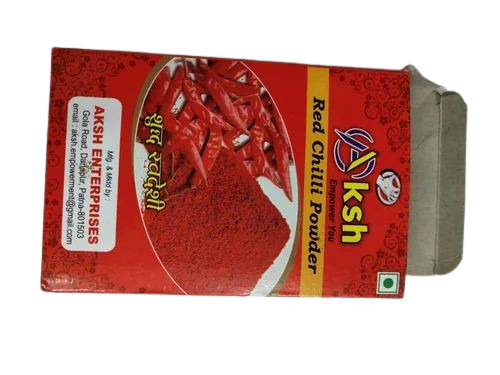 Red Chilli Powder Packaging Box