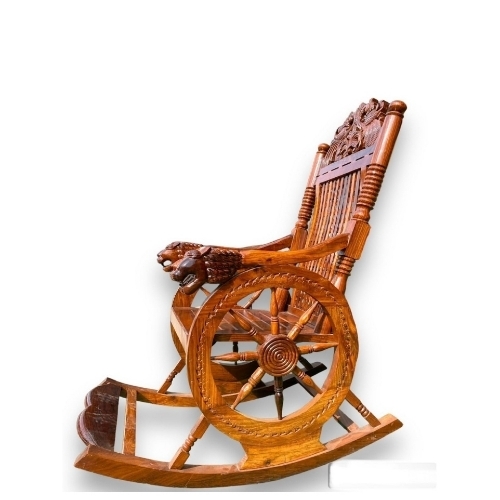 Teak Wood Handicraft Chair