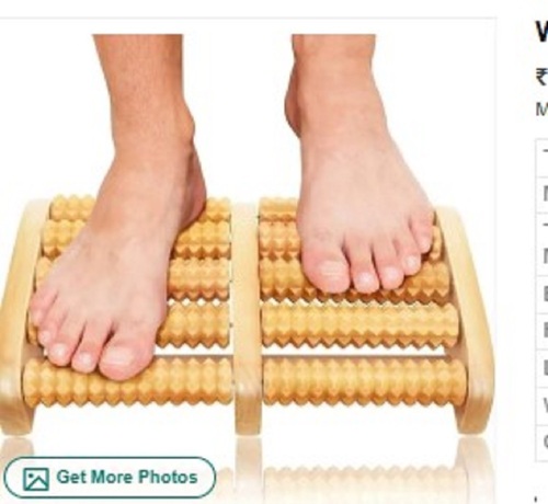 Wooden Foot Massager