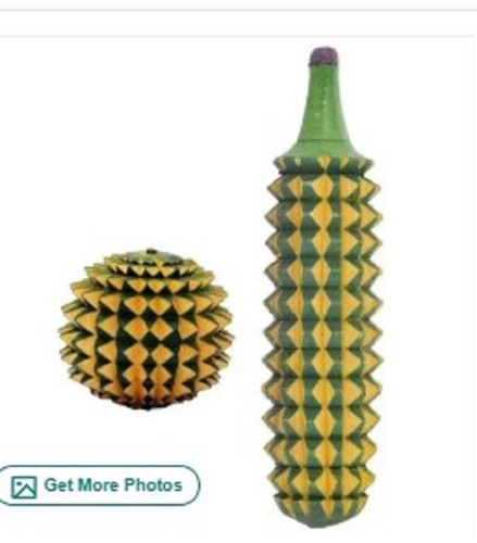 Wooden Karela Ball Combo Massager